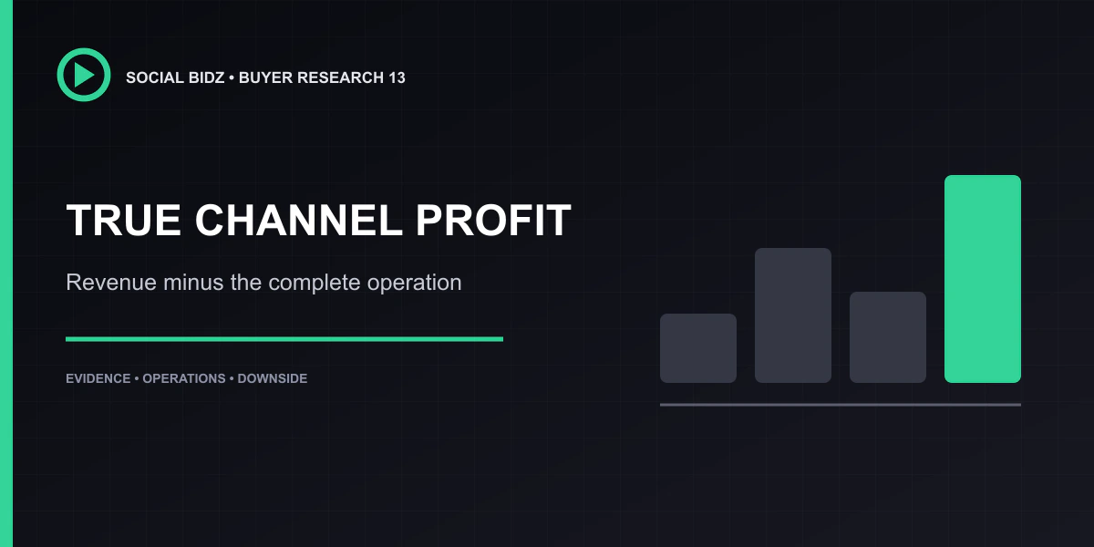 Calculate True YouTube Channel Profit Before Buying