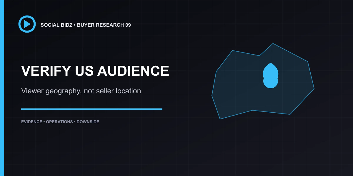 How to Verify a US YouTube Audience Before Buying