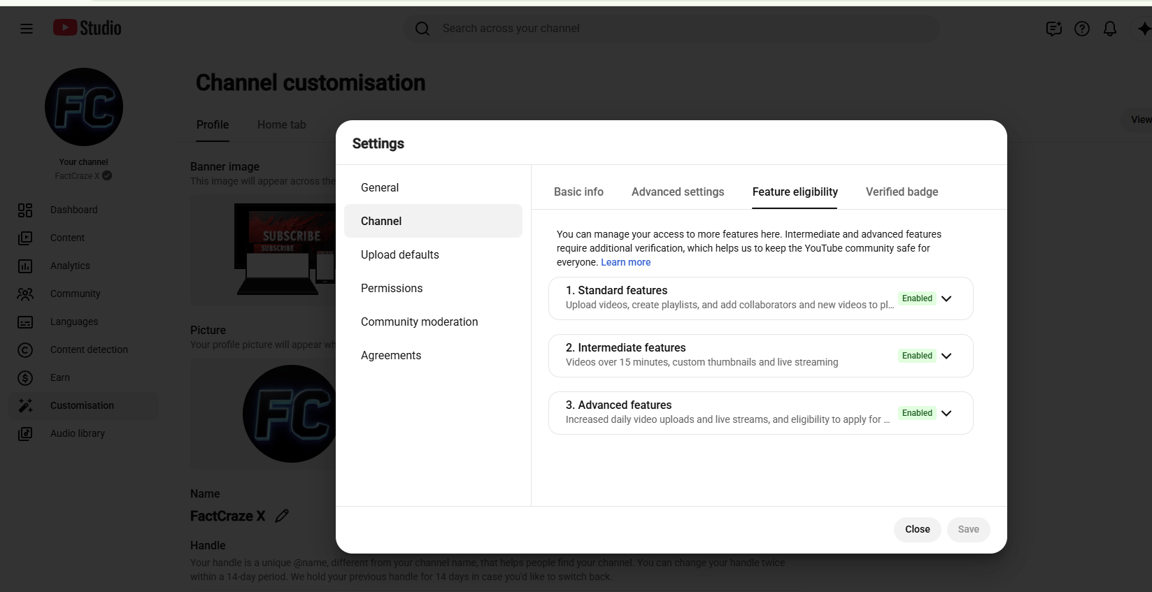 Channel screenshot 1