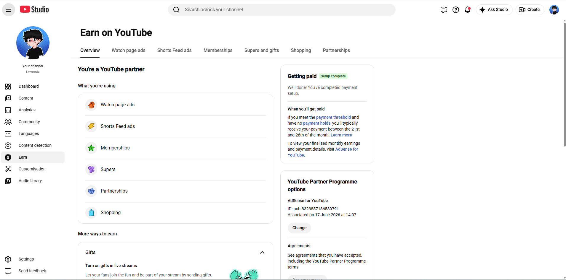 Channel screenshot 1