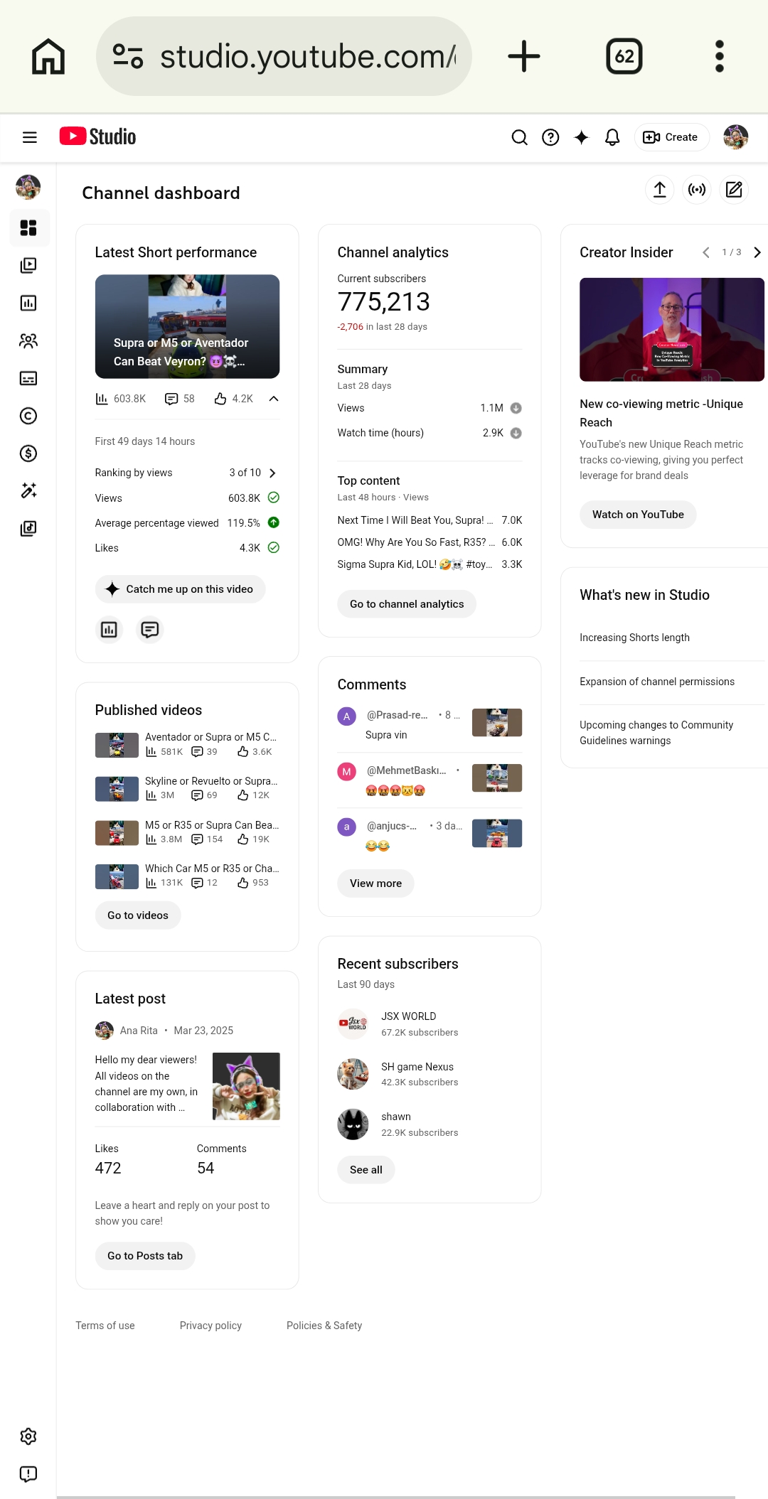 Channel screenshot 1