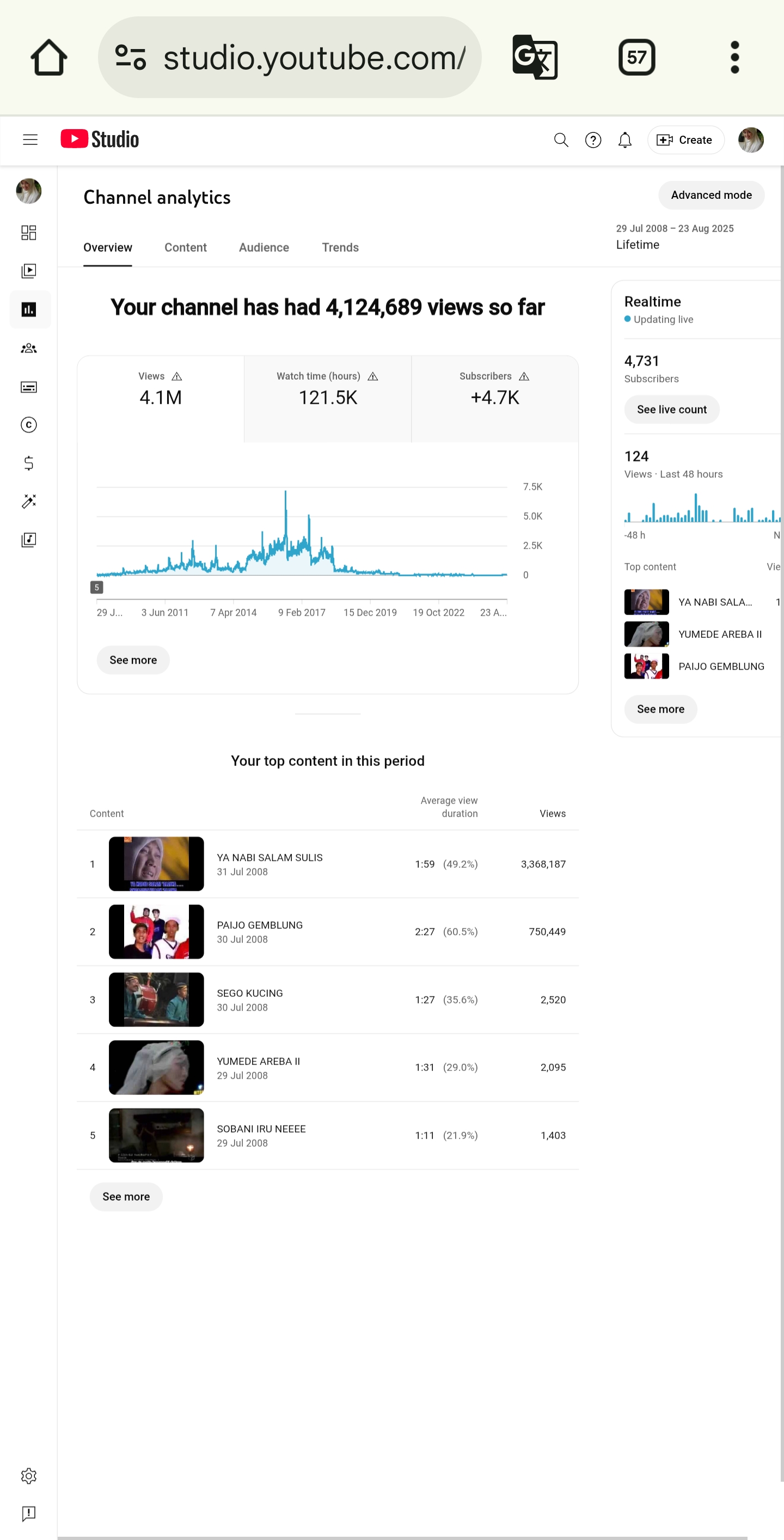 Channel screenshot 1