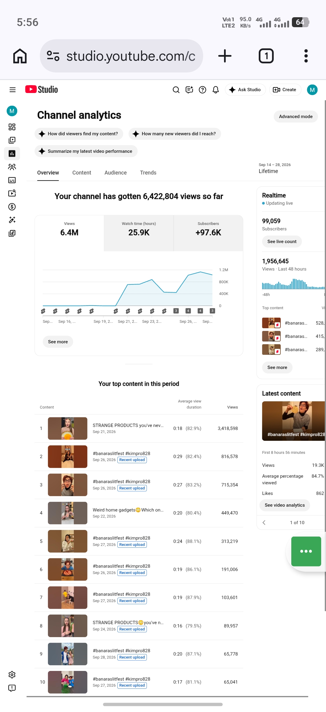 Channel screenshot 2