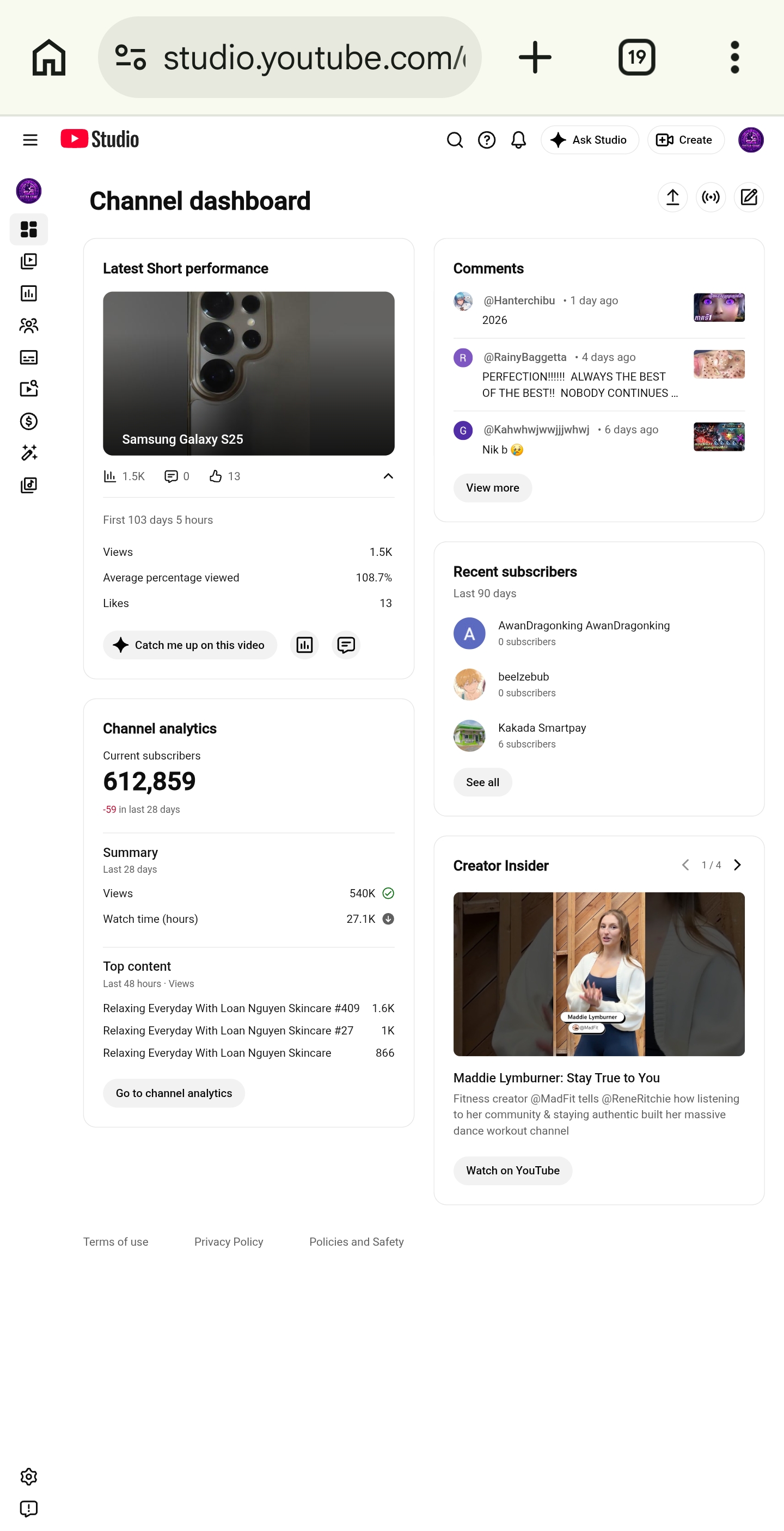 Channel screenshot 1