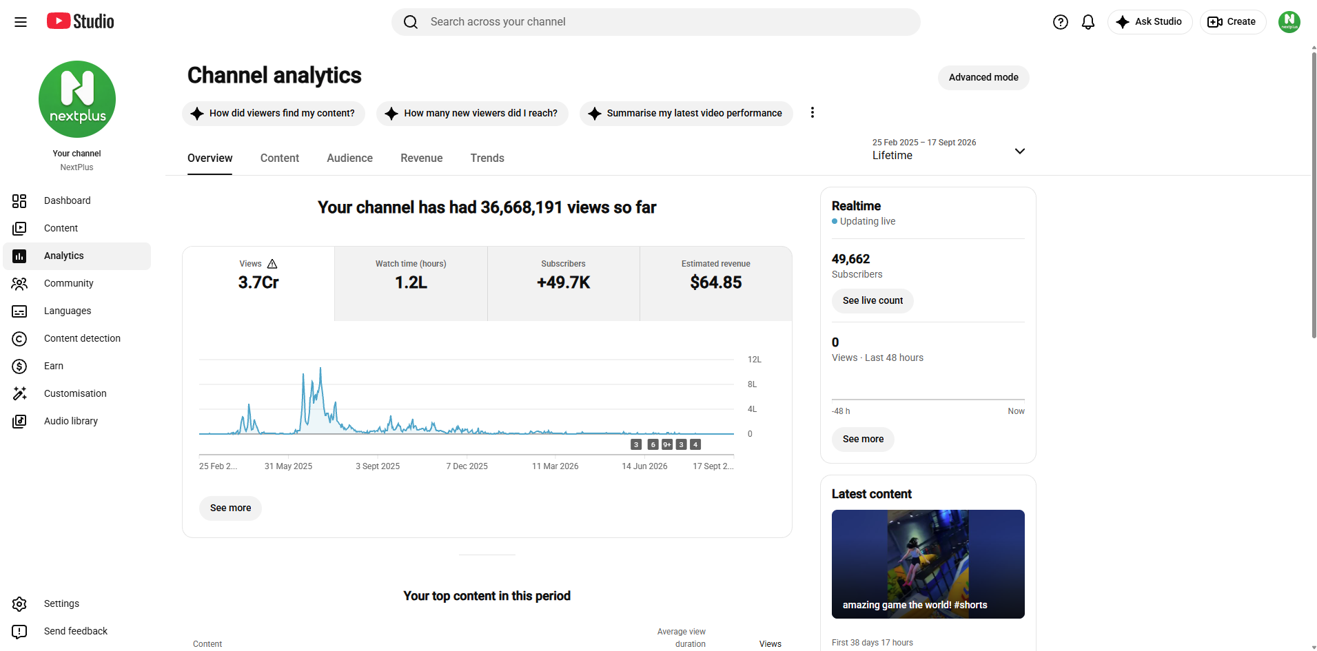 Channel screenshot 2