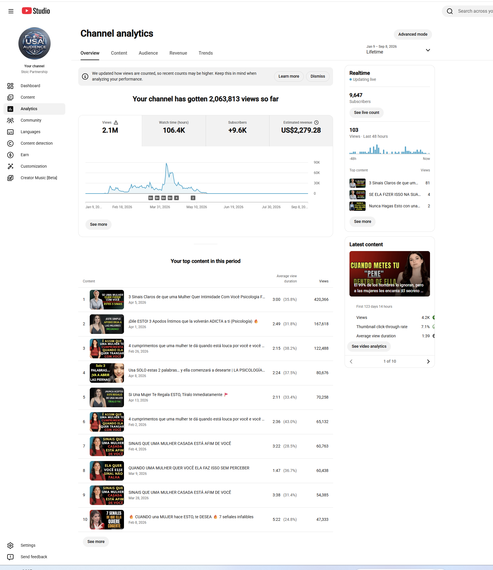Channel screenshot 2