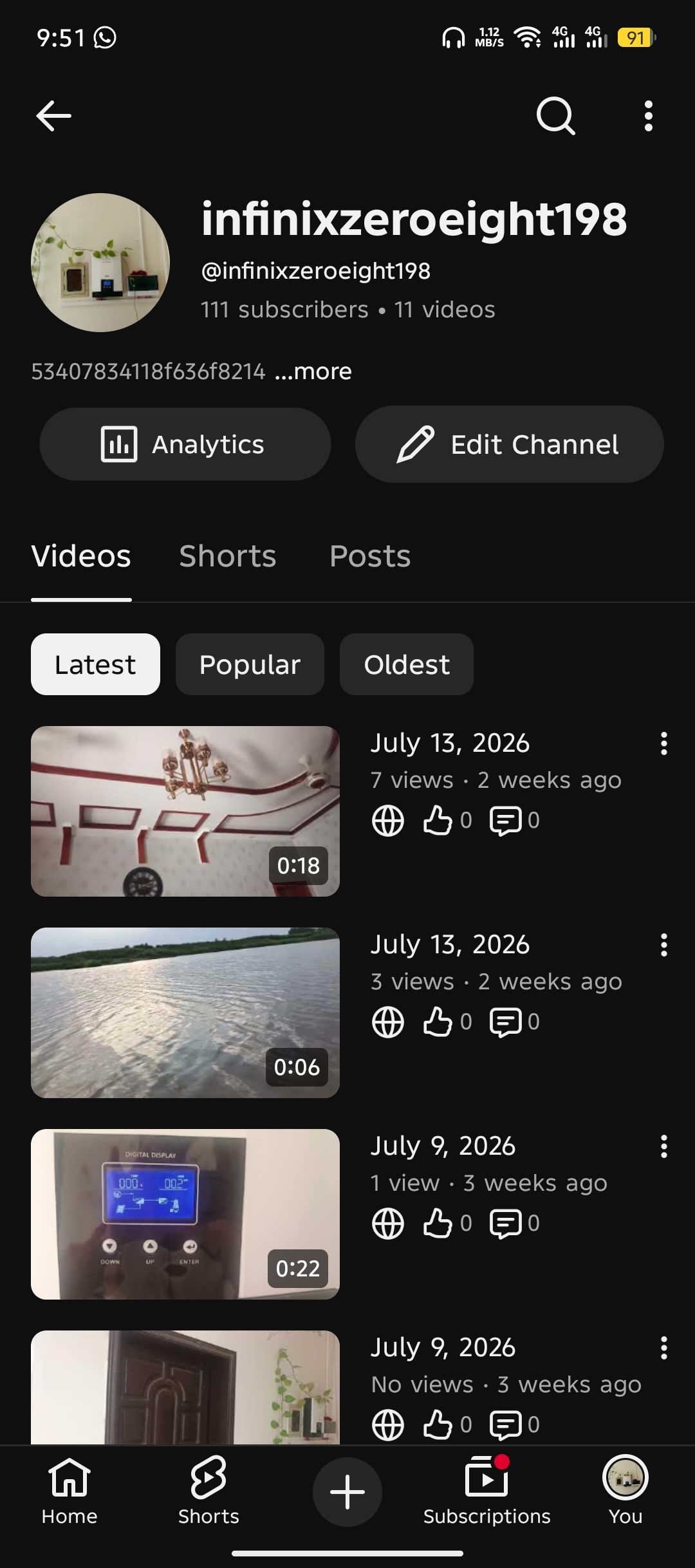 Channel screenshot 2