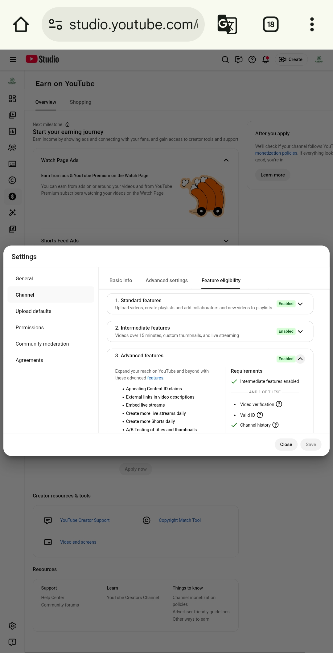 Channel screenshot 1