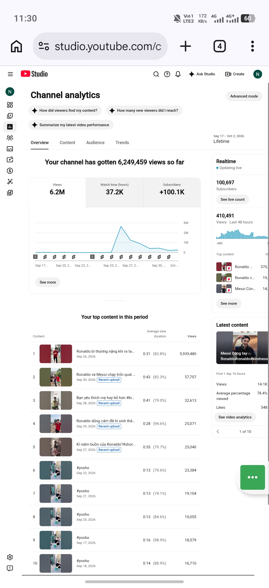 Channel screenshot 1