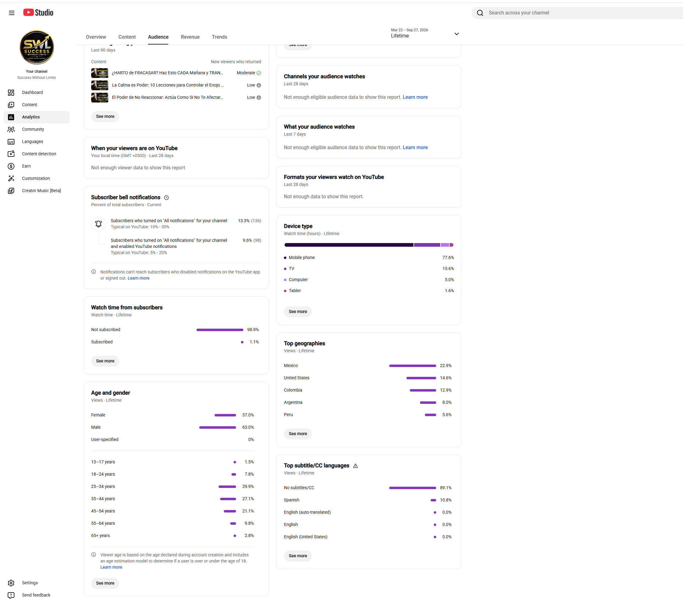 Channel screenshot 1