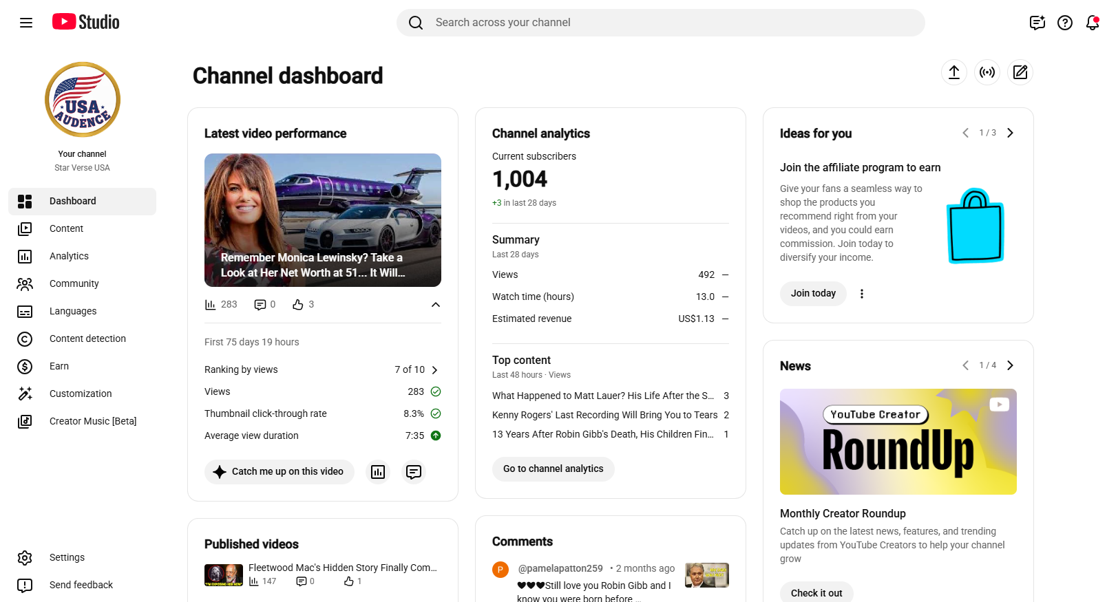 Channel screenshot 1