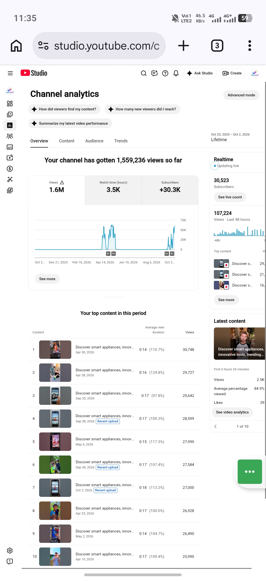 Channel screenshot 2