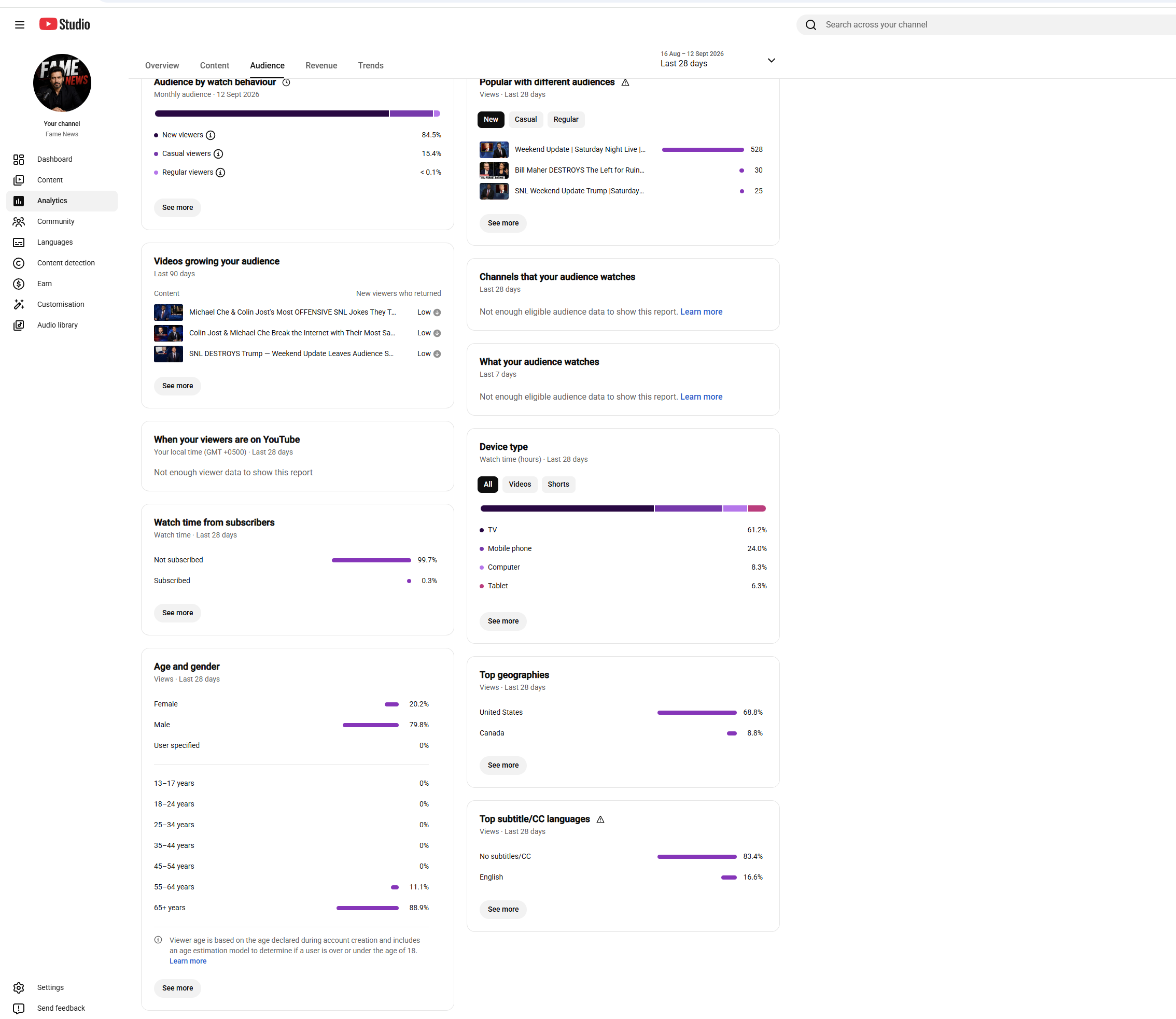 Channel screenshot 1