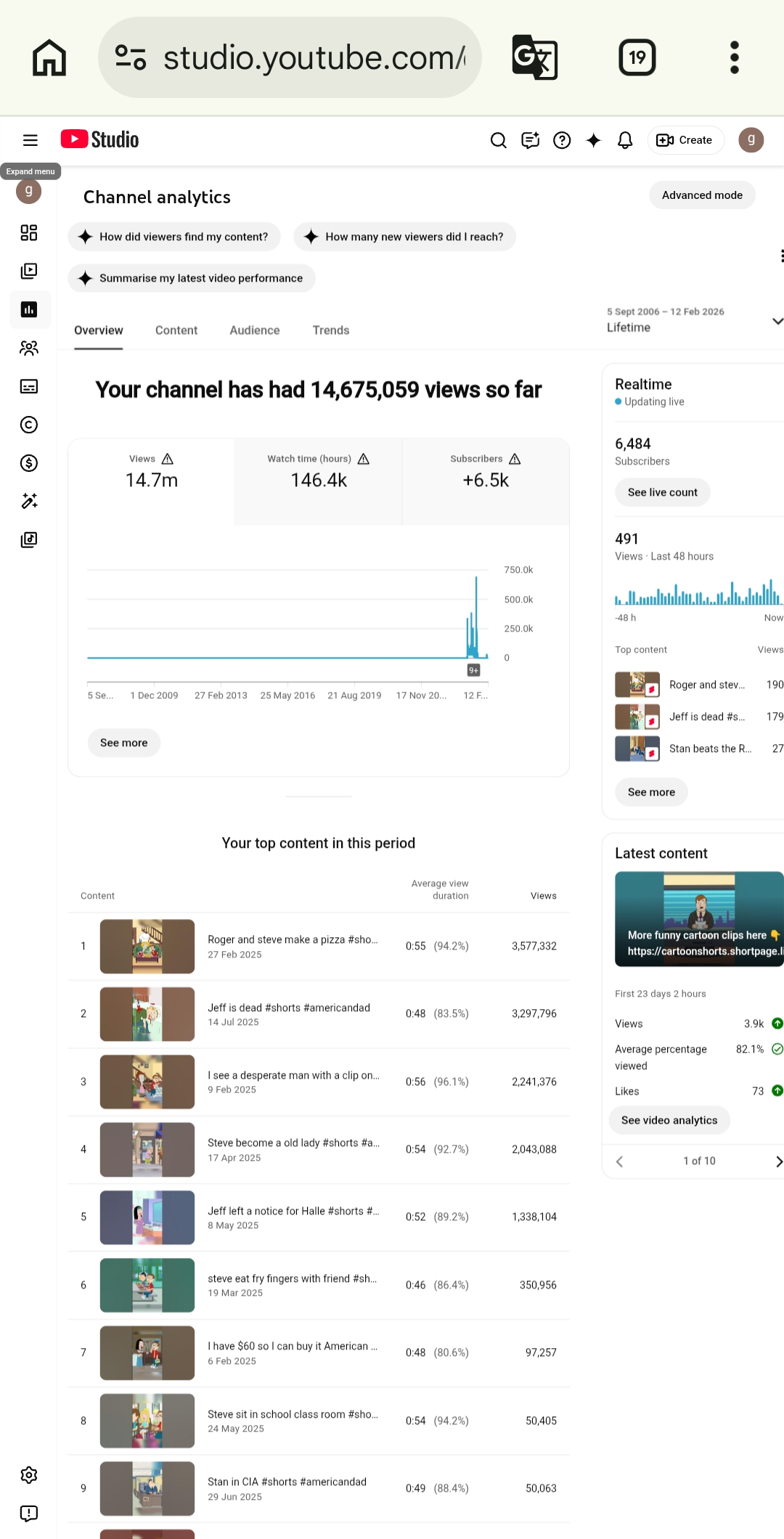 Channel screenshot 2