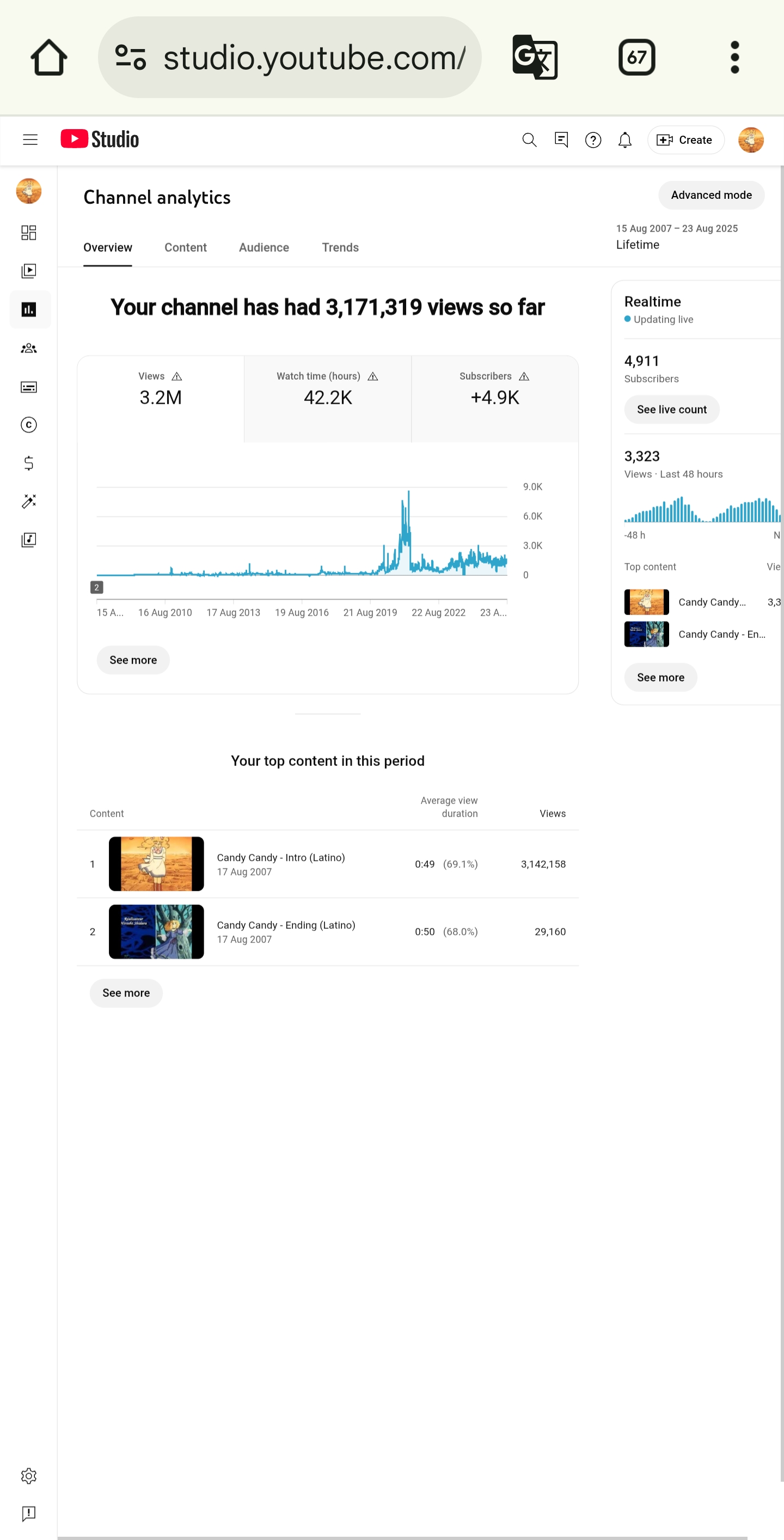 Channel screenshot 1