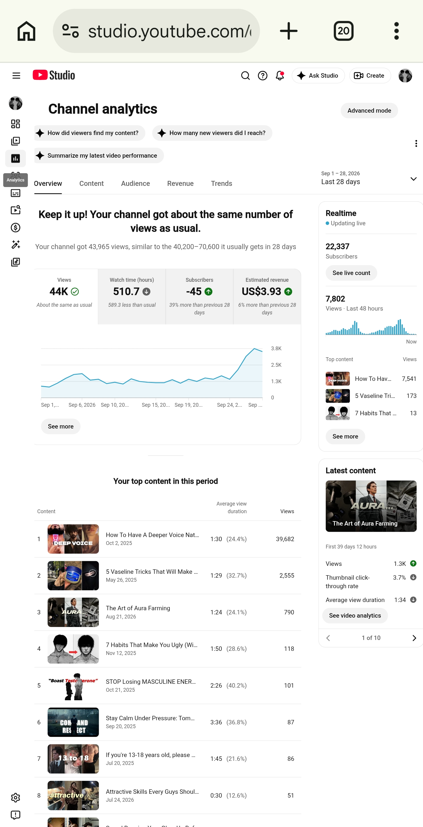 Channel screenshot 1