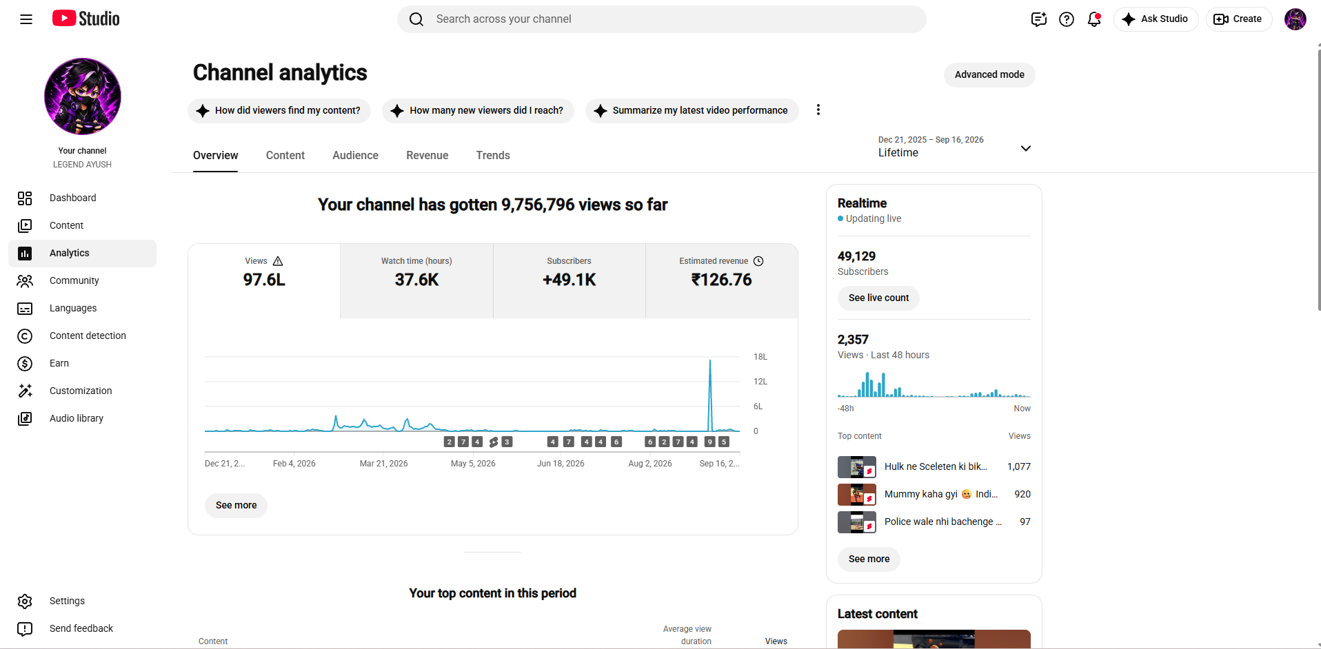 Channel screenshot 1