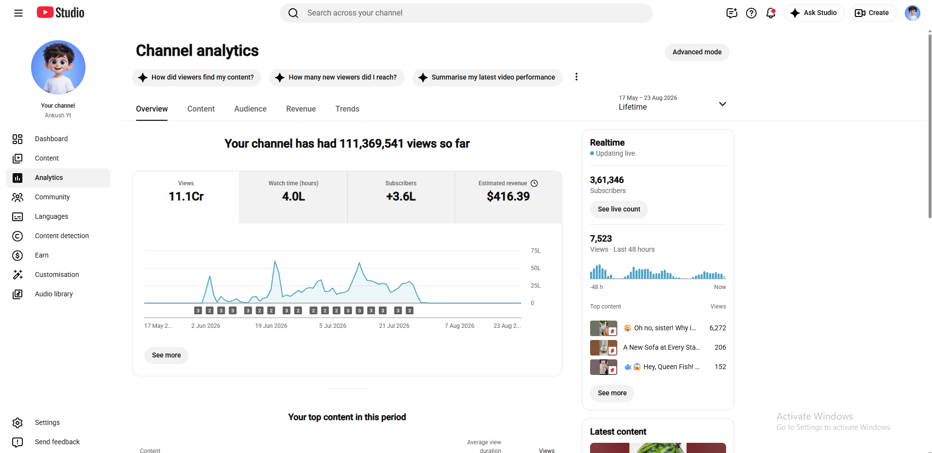 Channel screenshot 2
