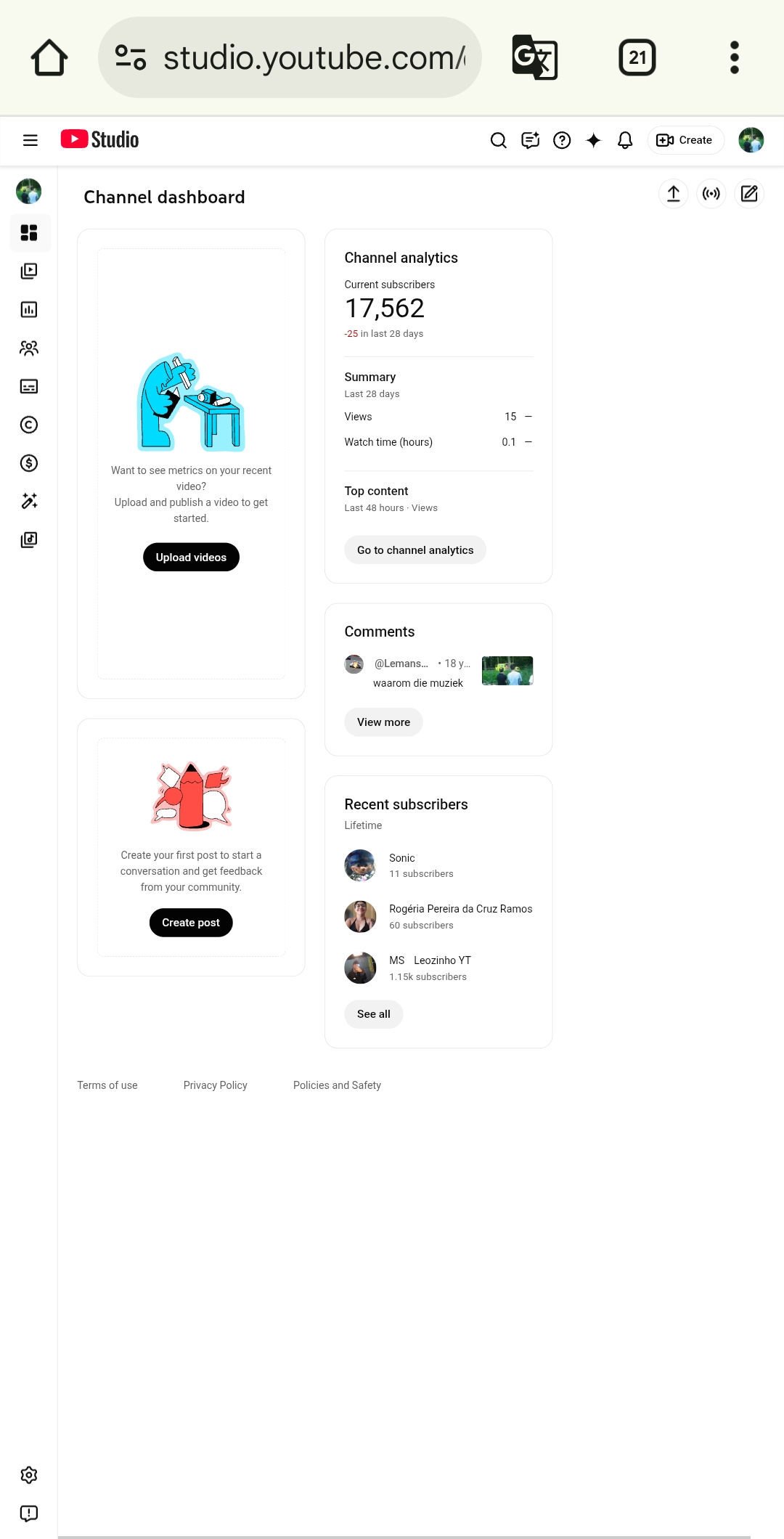 Channel screenshot 1