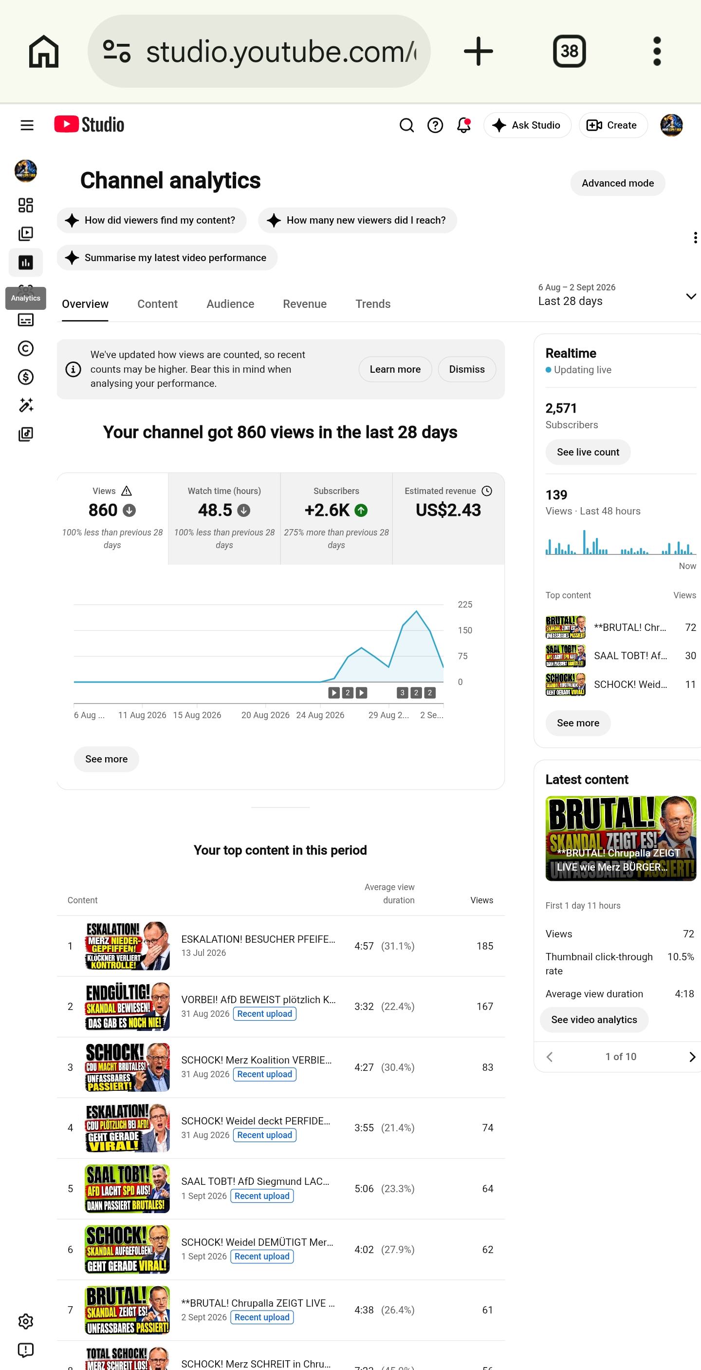 Channel screenshot 2