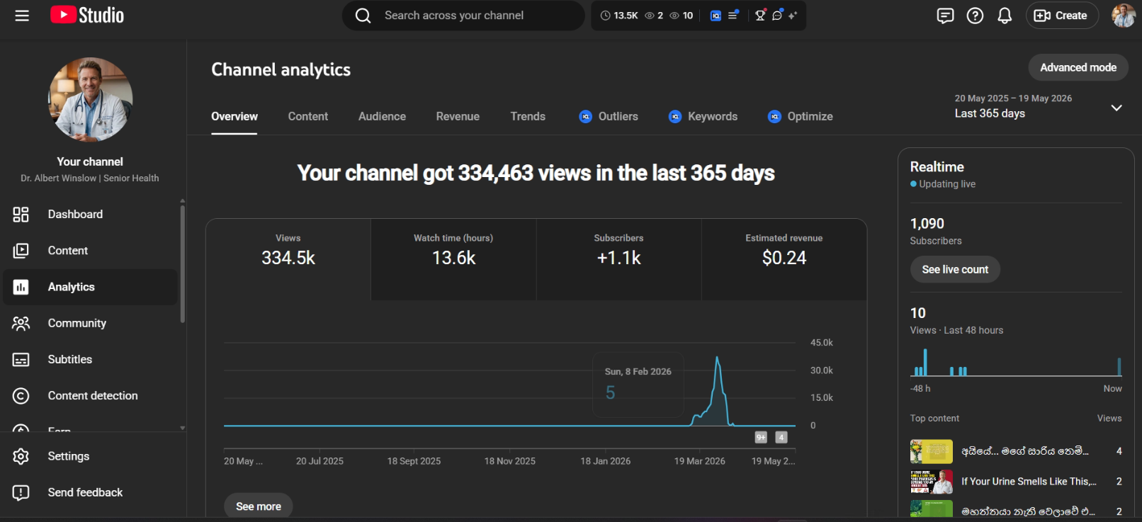 Channel screenshot 1