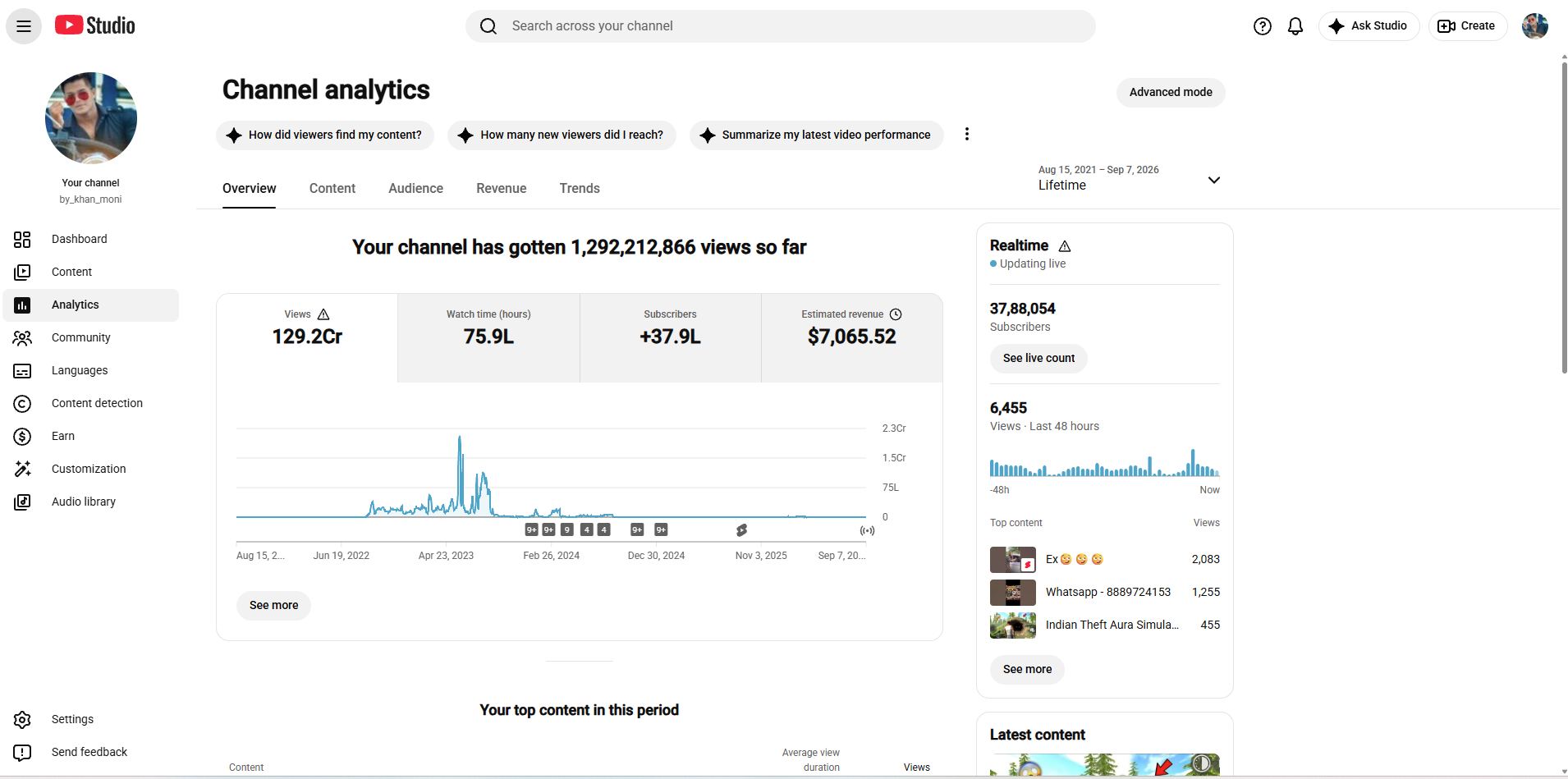 Channel screenshot 1