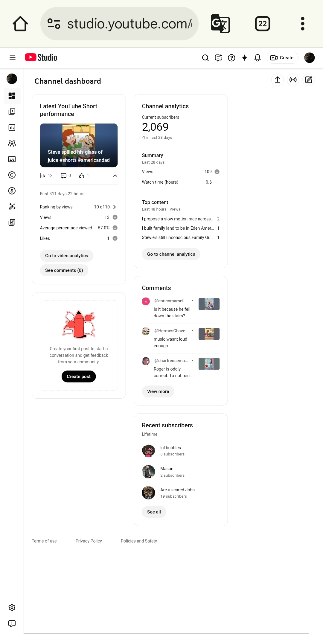Channel screenshot 1
