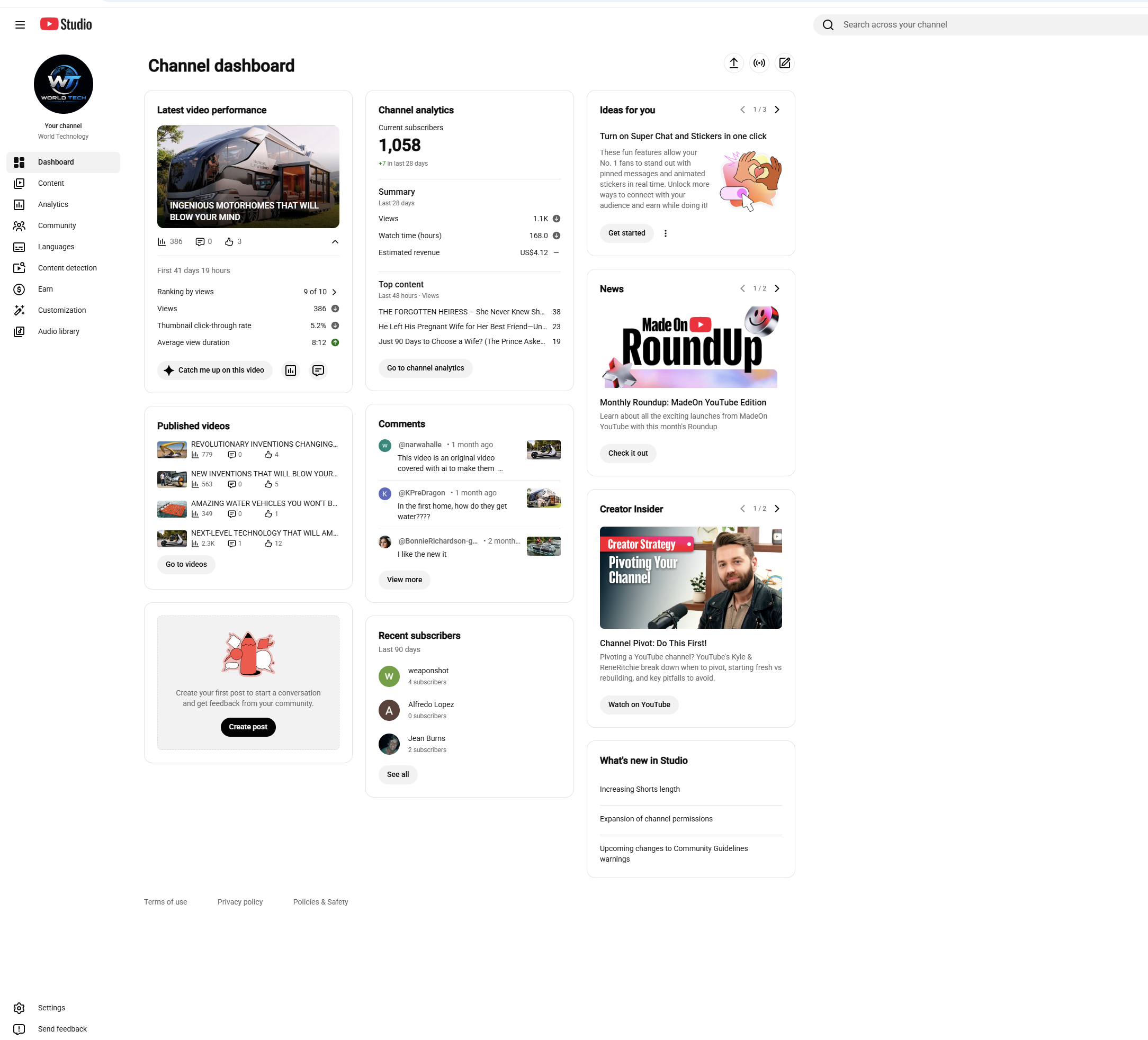 Channel screenshot 1