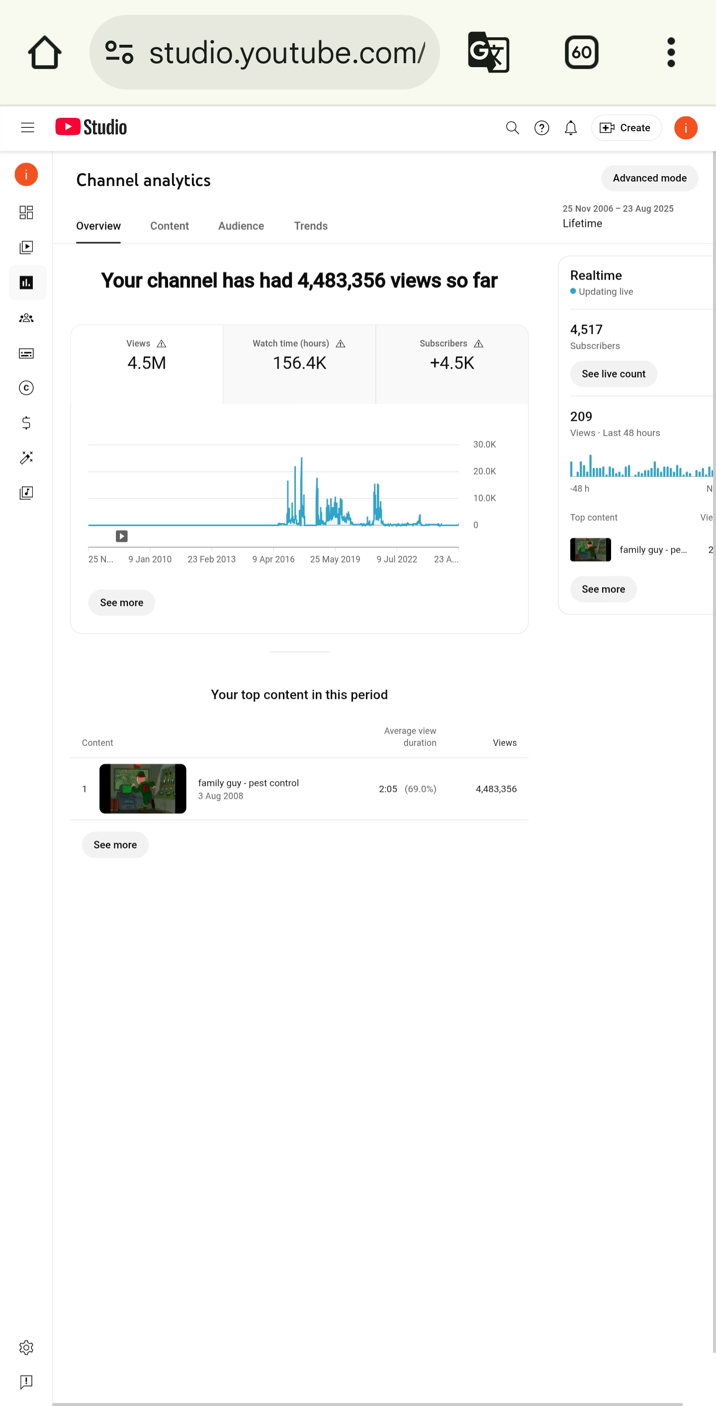 Channel screenshot 1