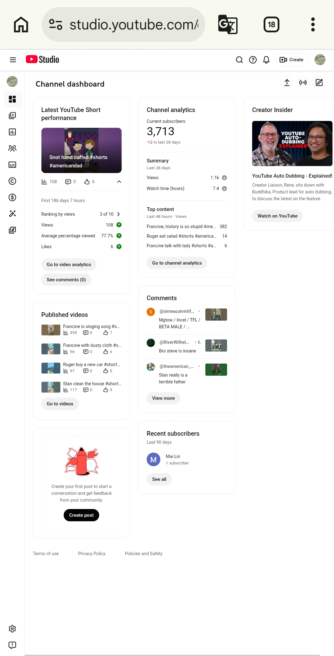 Channel screenshot 1