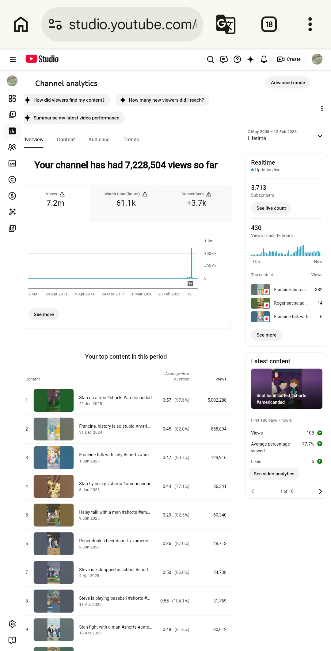 Channel screenshot 2