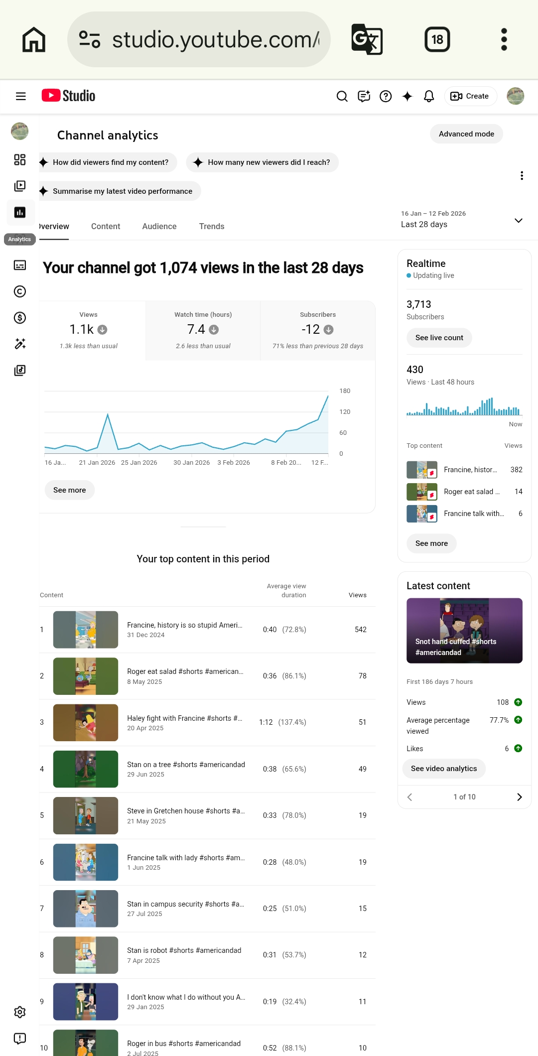 Channel screenshot 3