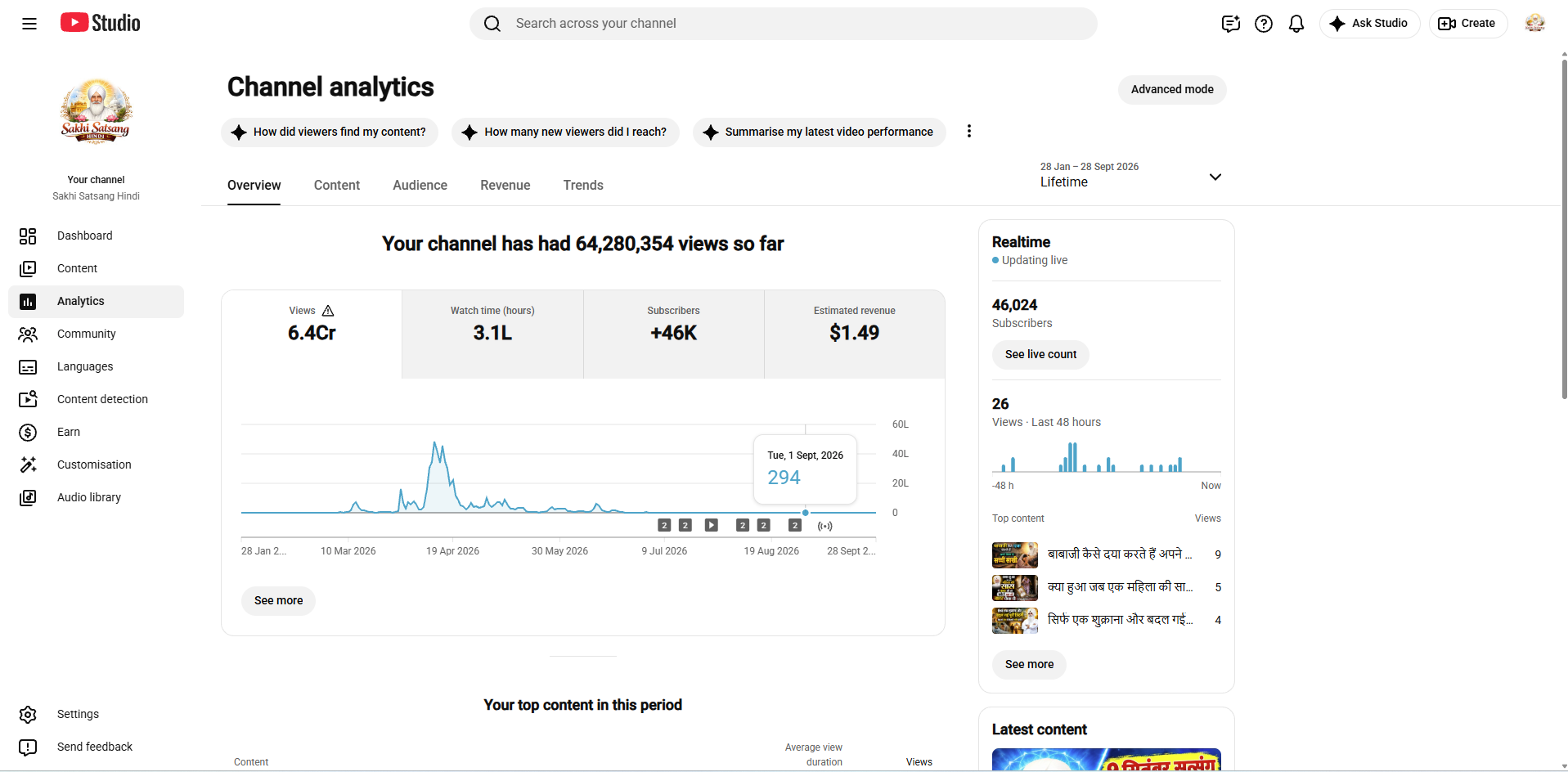 Channel screenshot 1