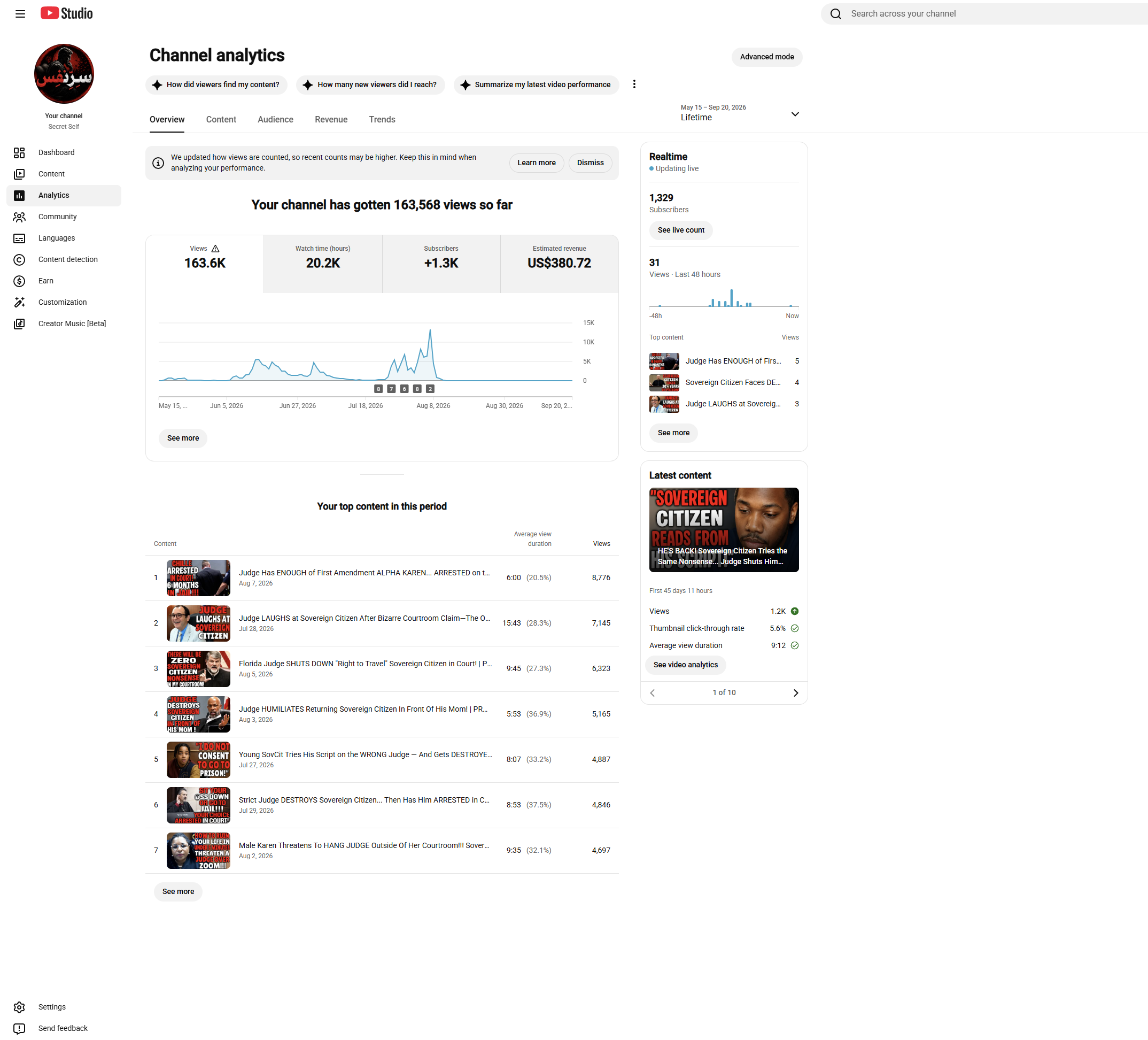 Channel screenshot 1