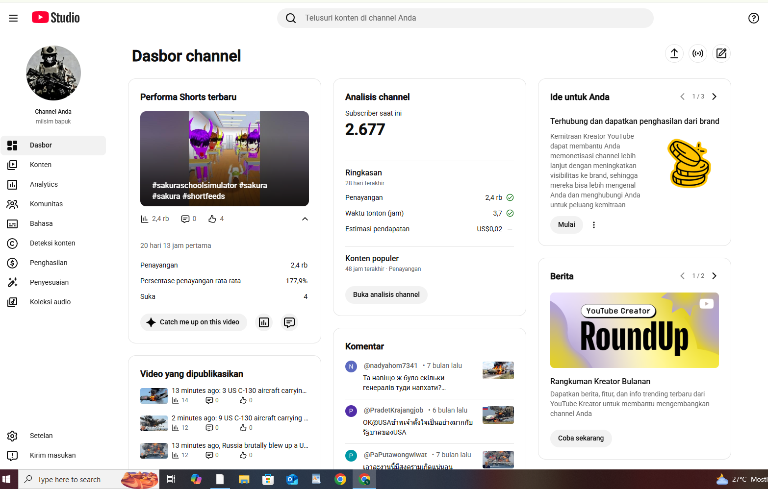 Channel screenshot 2