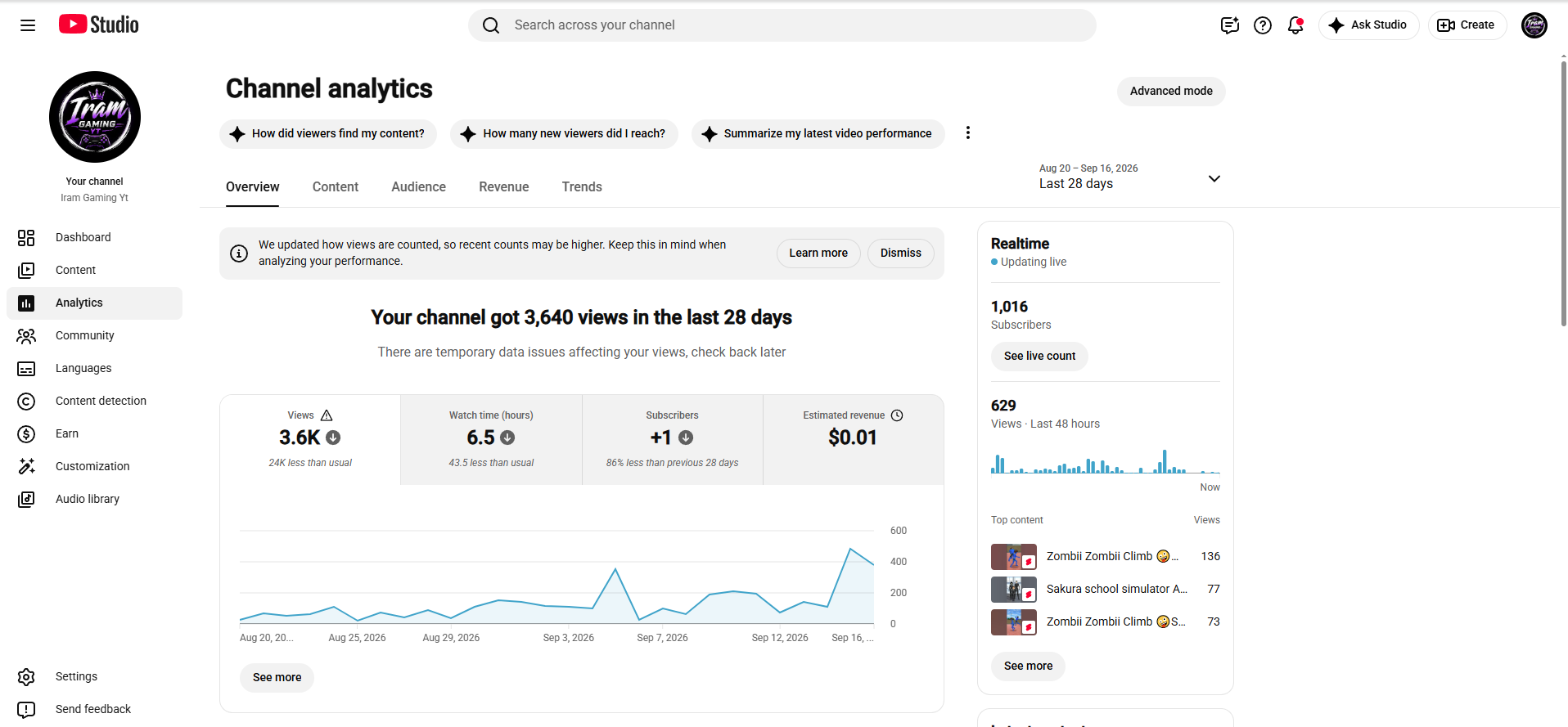Channel screenshot 1