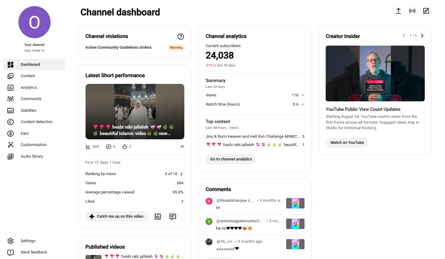 Channel screenshot 1