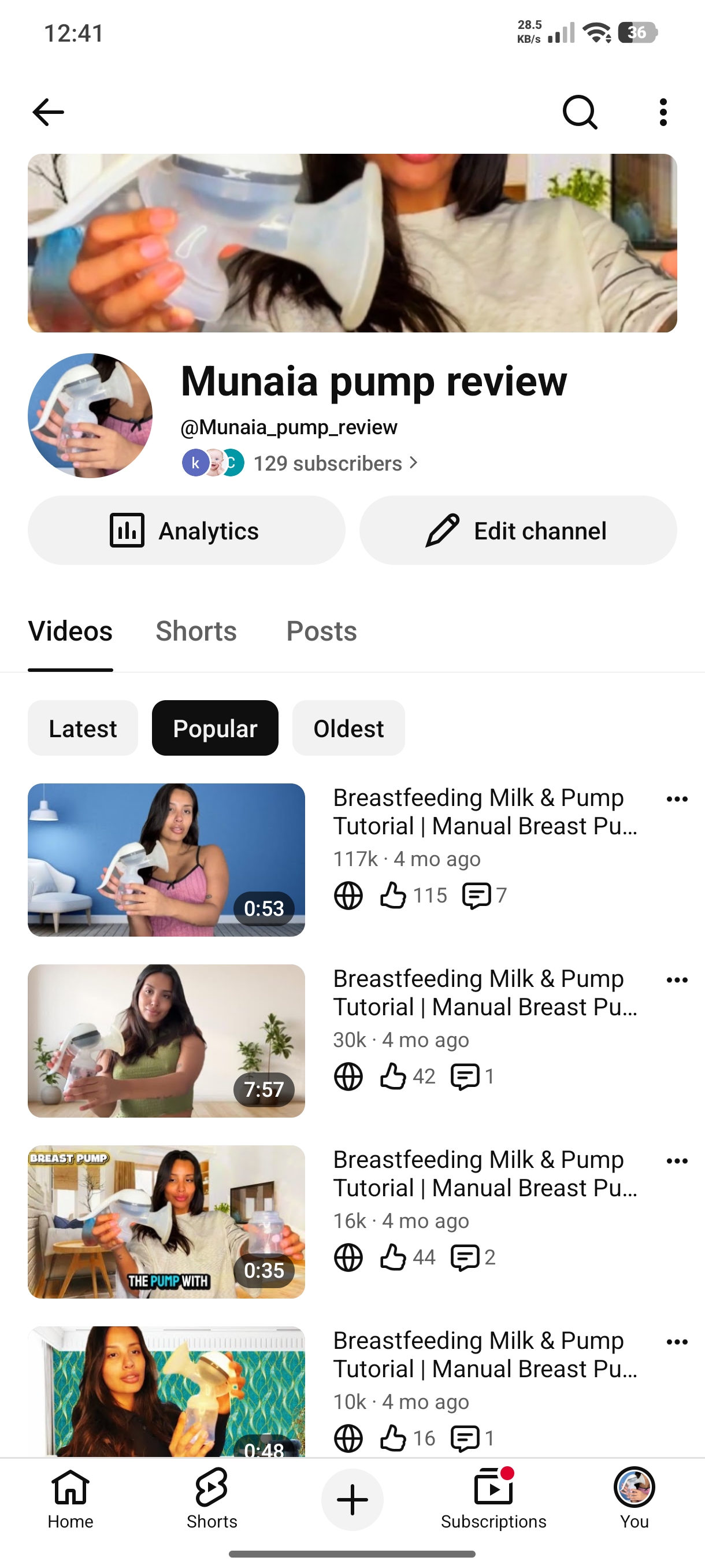 Channel screenshot 1