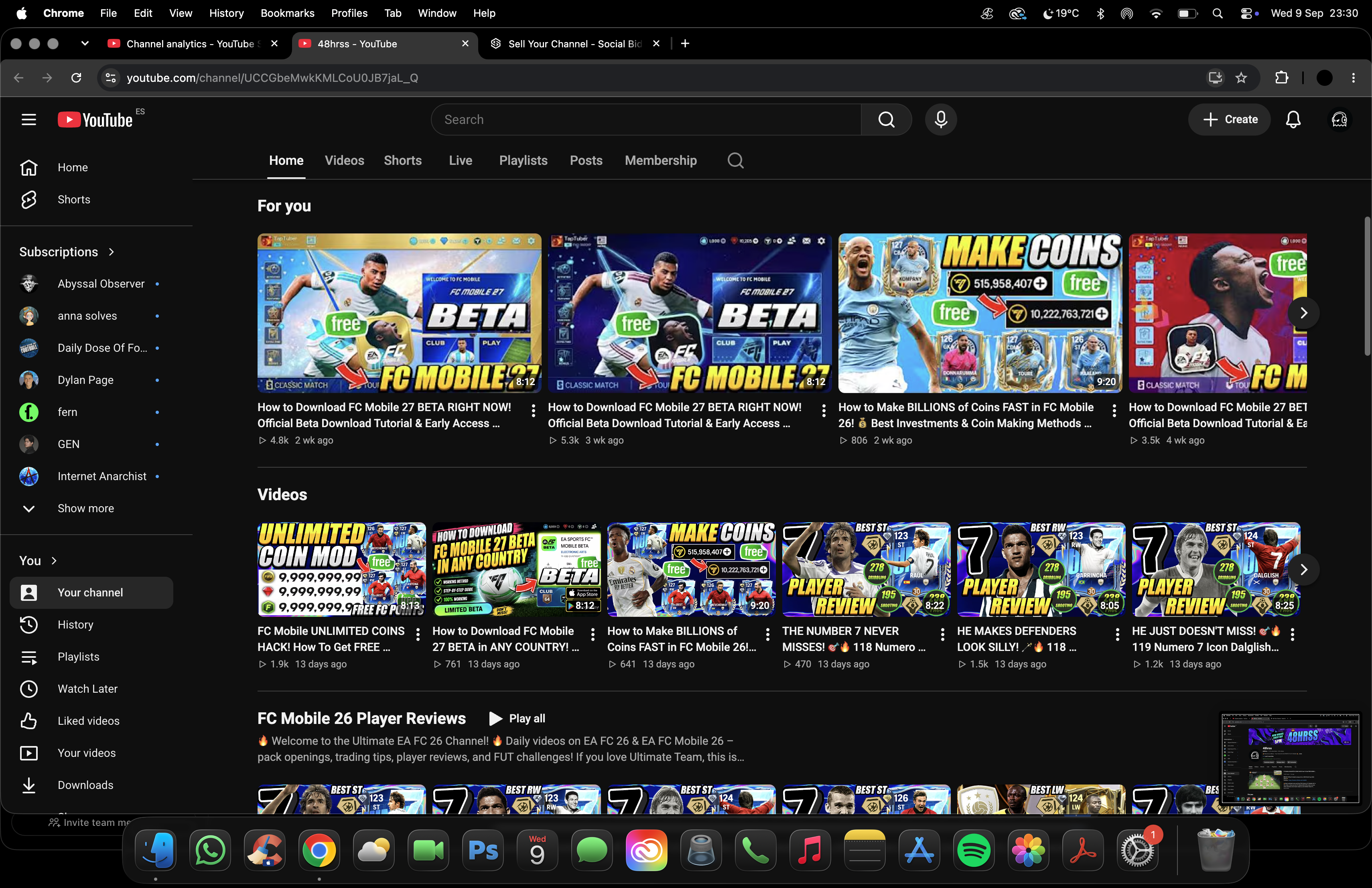 Channel screenshot 2