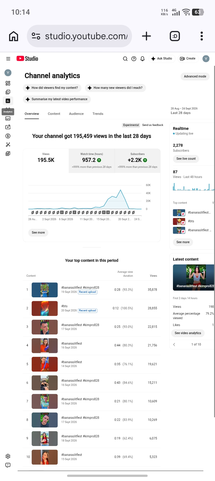 Channel screenshot 2