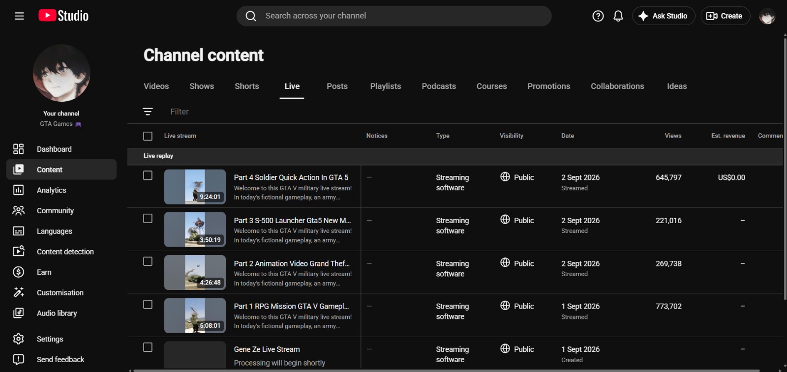 Channel screenshot 3
