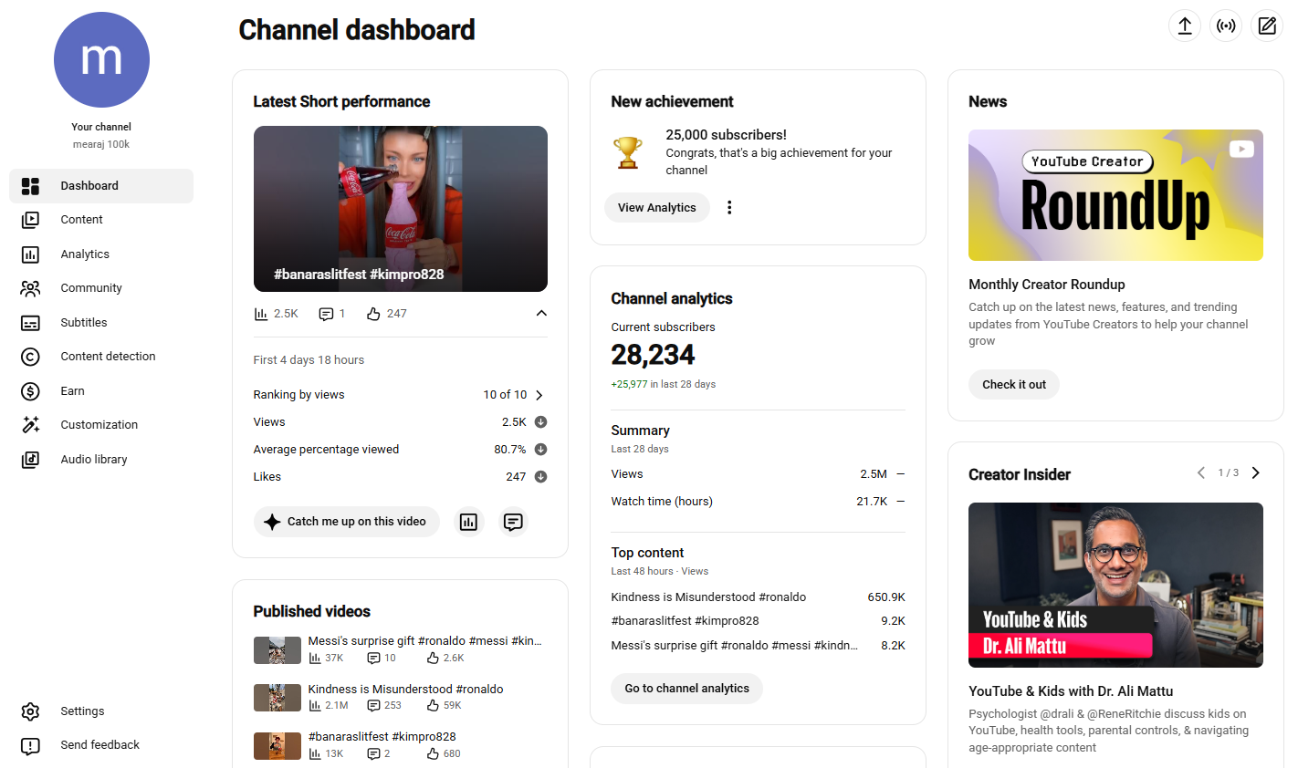 mearaj 100k channel preview